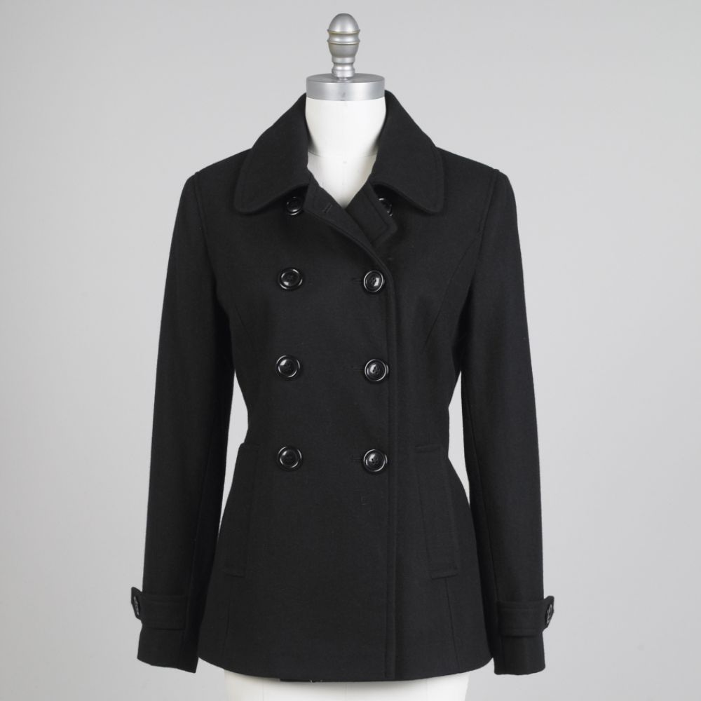 Braetan Women's Double Breasted Wool Peacoat