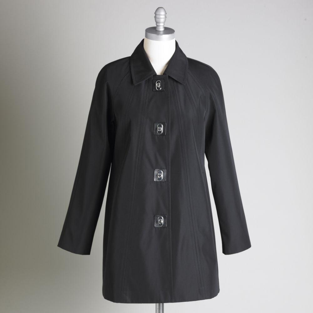 Laura Scott Women's Petite Topper Coat