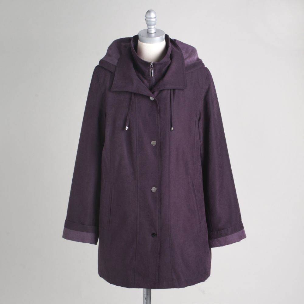 Fleet Street Women's Mid-Weight Hooded Jacket at Kmart.com