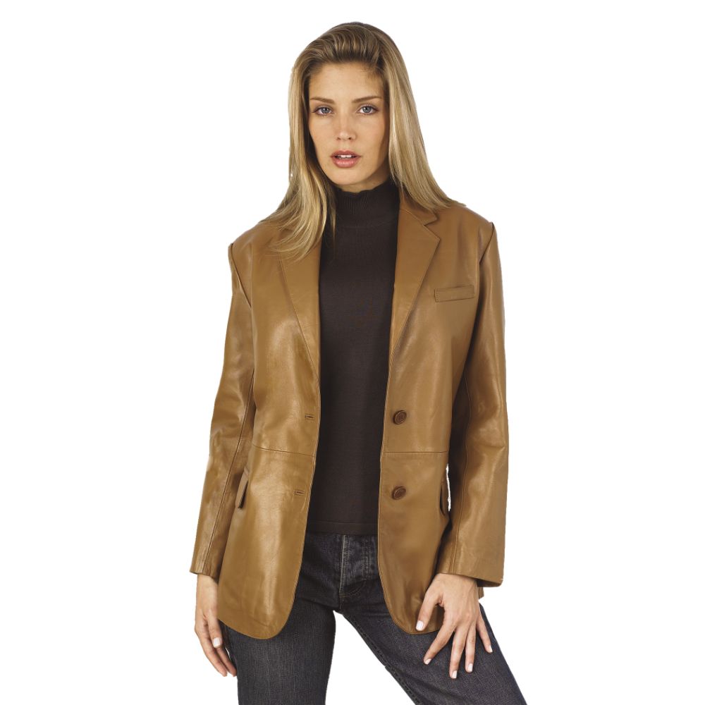 Excelled Women's Leather Blazer at Kmart.com