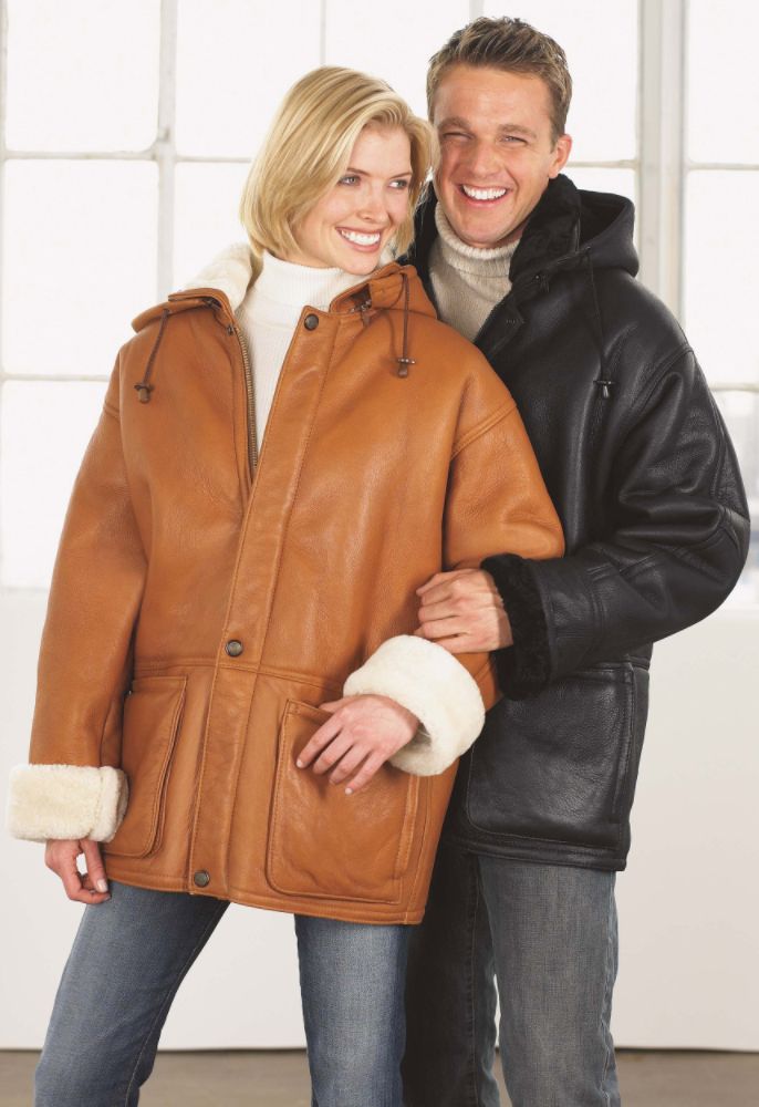 Excelled Genuine Shearling Coat at Kmart.com