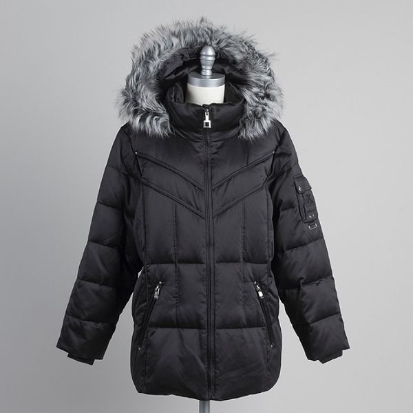 Zero Xposur Women's Plus Satin Down Jacket