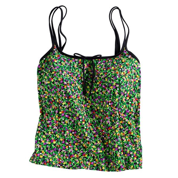Suit Yourself! Women's Plus Floral Swim Cami