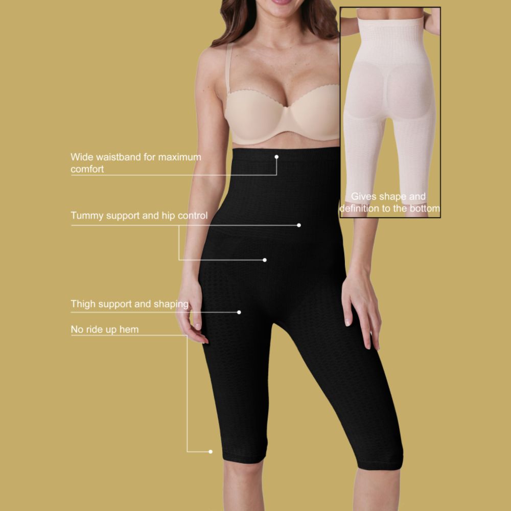 Dr. Rey Shapewear Women's  Seamless 3/4 Leg Shaper at Kmart.com