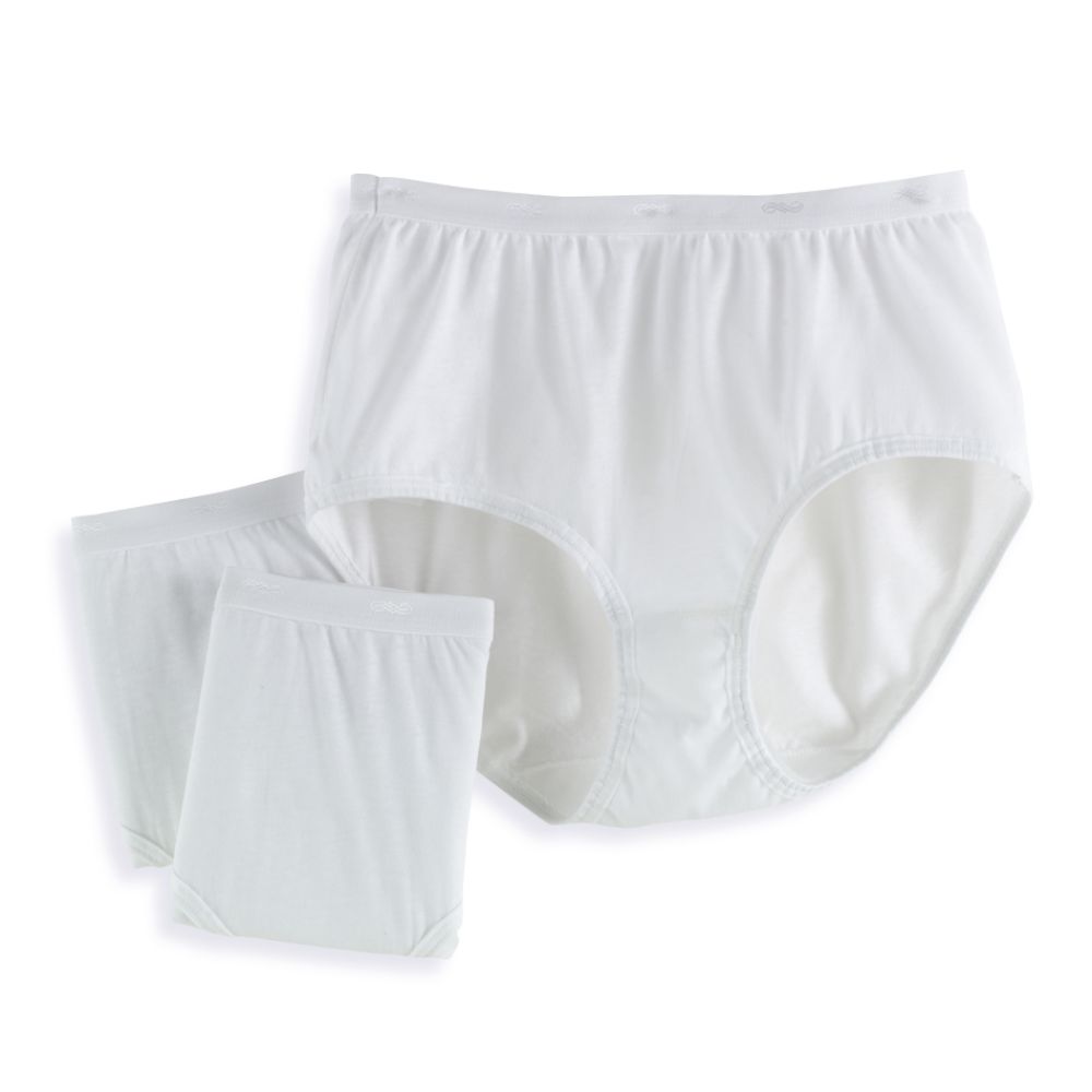 Hanes Women's Briefs - Basic Cotton - 3 pk