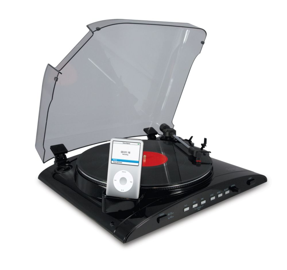 ION Audio iPROFILE LP Turntable with Direct to iPod Transfer at Kmart.com