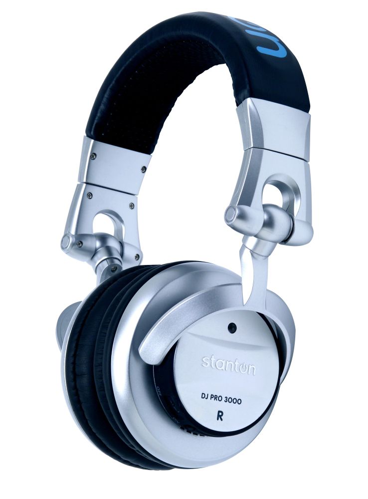 Stanton DJ Pro 3000 MKII High Performance Swivel Cup Headphones with Carry Bag and Detachable Coiled Cord at Kmart.com