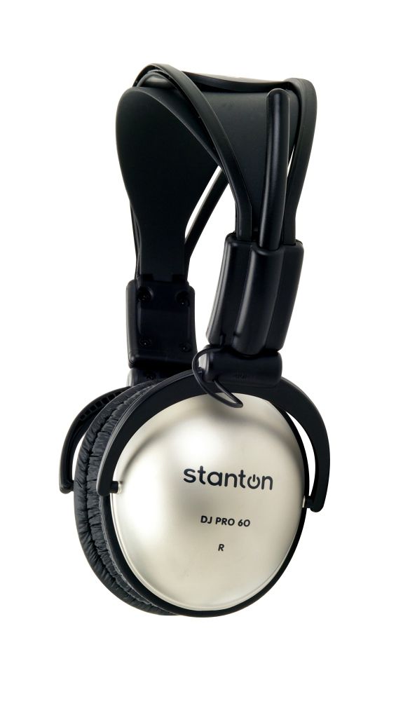 Stanton DJ Pro 60 Compact Stereo Headphones with Carry Bag, Silver at Kmart.com