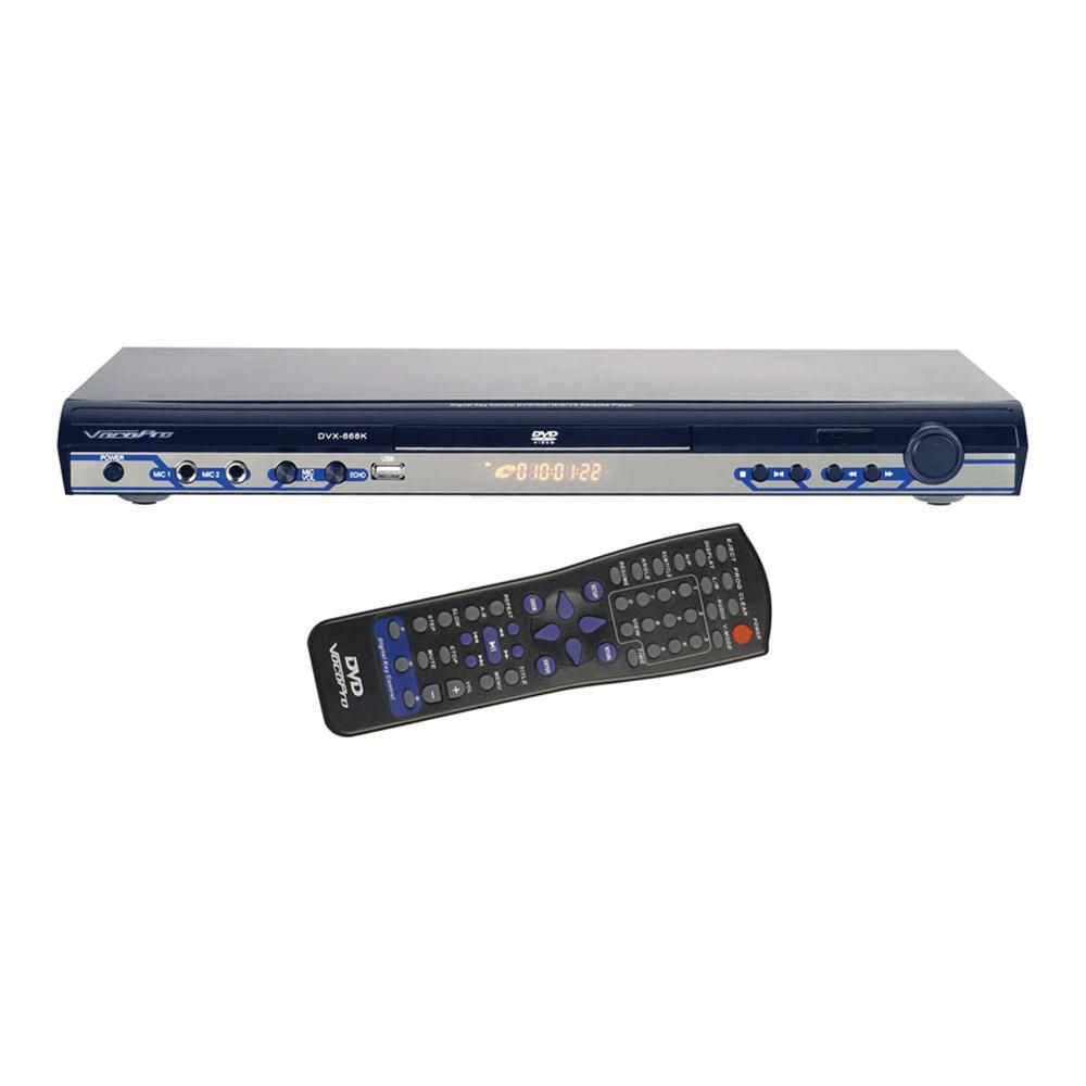Voco Pro DVX-668K Multi-Format Karaoke player with USB Thumb Drive Playback at Kmart.com