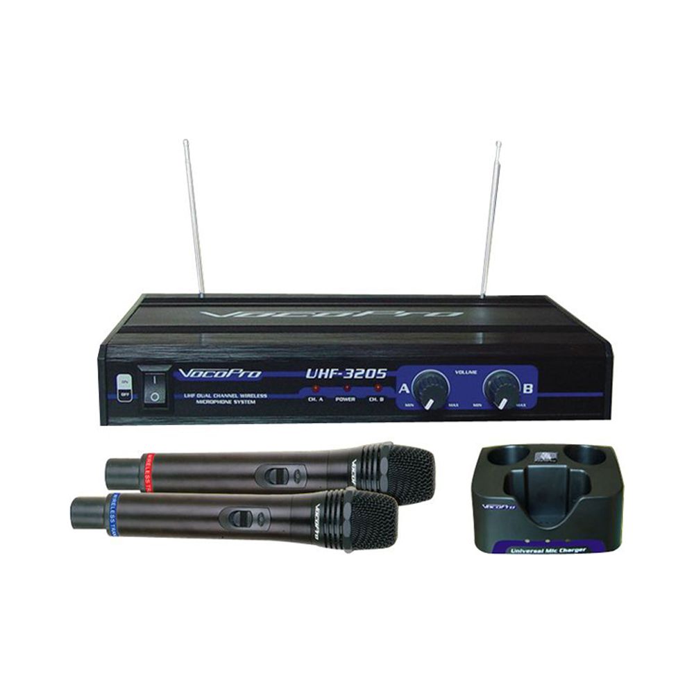 Voco Pro UHF-3205 Rechargable Wireless Handheld Microphone System at Kmart.com