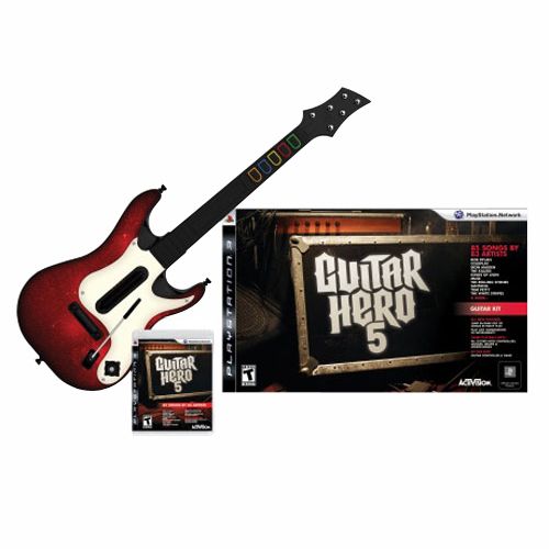 Activision Guitar Hero 5 Guitar Bundle for Sony PS2