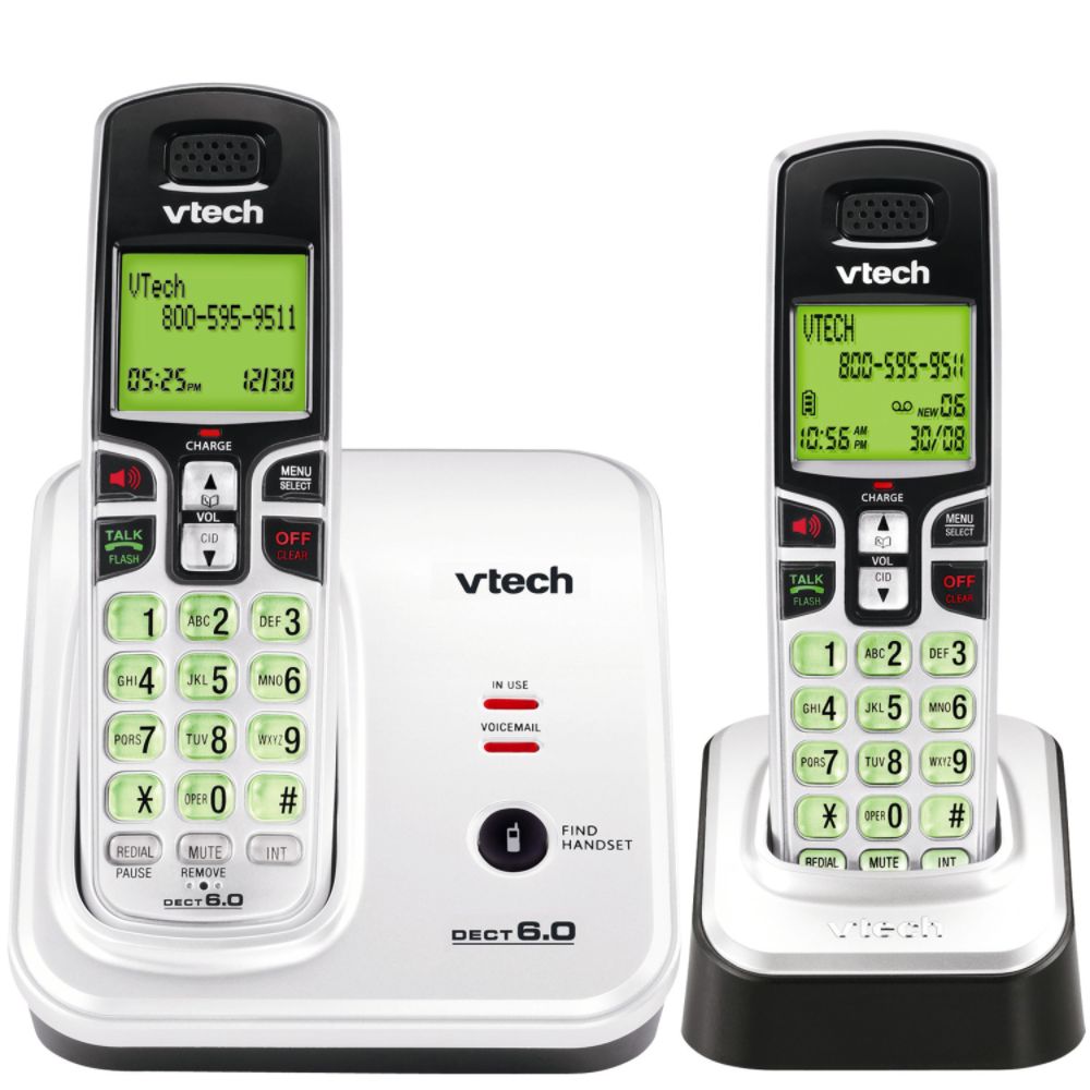 Vtech DECT 6.0 Cordless Phone System, 2 Handsets