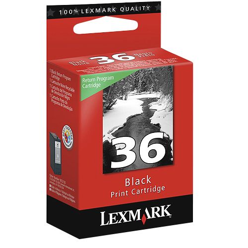 Lexmark #36 Ink Cartridge - Black