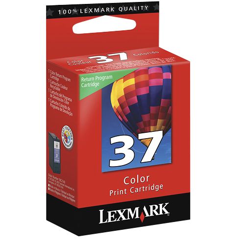 Lexmark #37 Ink Cartridge (w/ Return Program) - Color