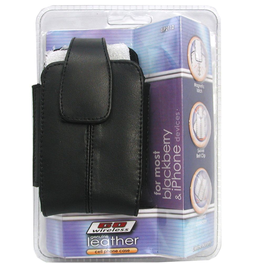Wireless Gear Cellular Phone Case, Genuine Leather  Blackberry/iPhone