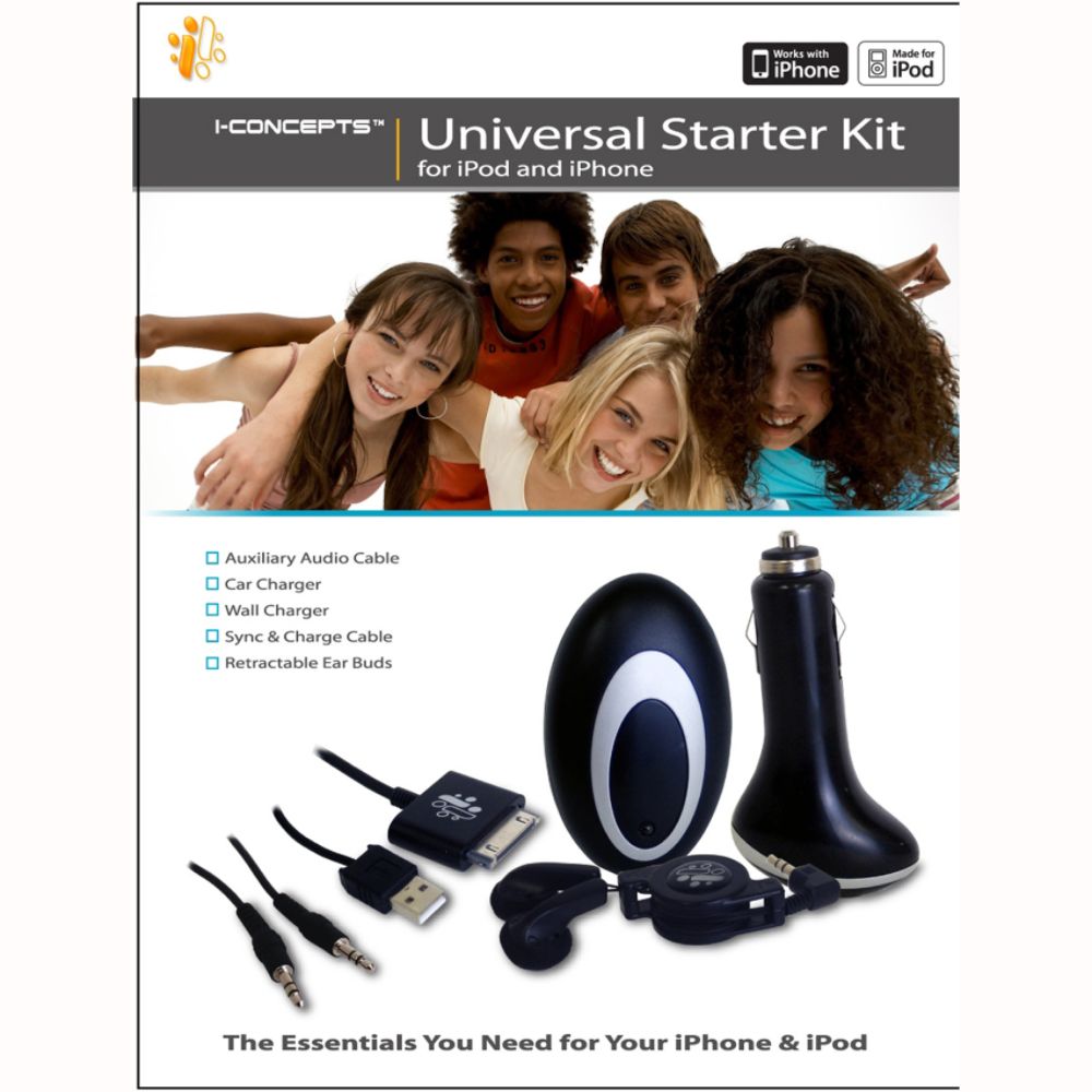 Sakar Universal Starter Kit for iPod® &