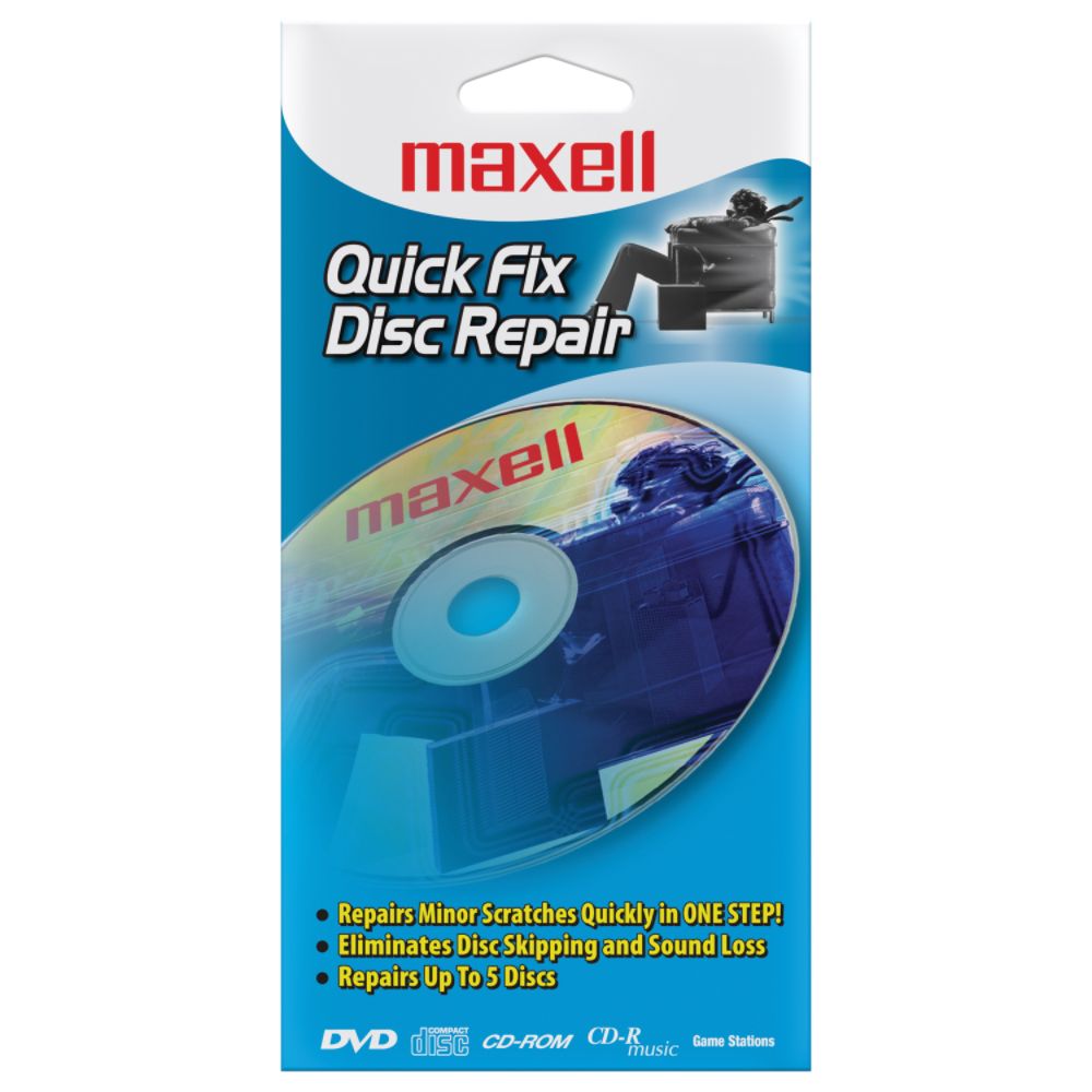 Maxell Quick Fix CD/DVD Disc Repair