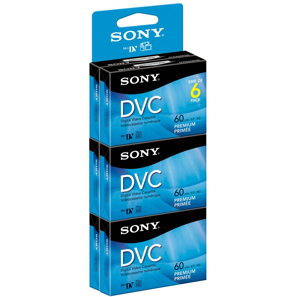 Sony 60 min. DVC Premium, 6 pk. at Kmart.com