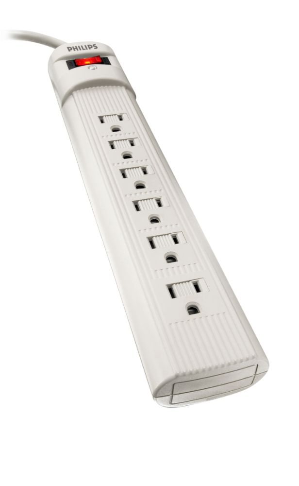 Philips 6Outlet Surge Protector