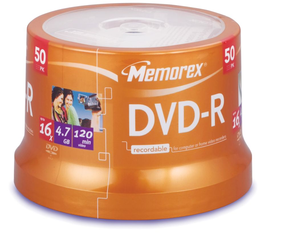 Memorex&trade; DVD-R, 50 Pk. at Sears.com