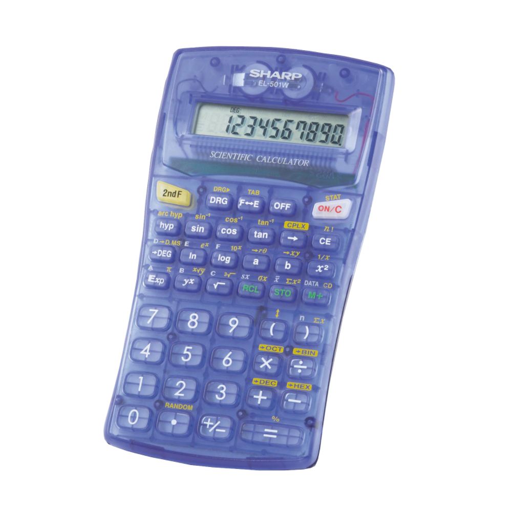 Sharp EL-501WBBL Scientific Calculator at Kmart.com