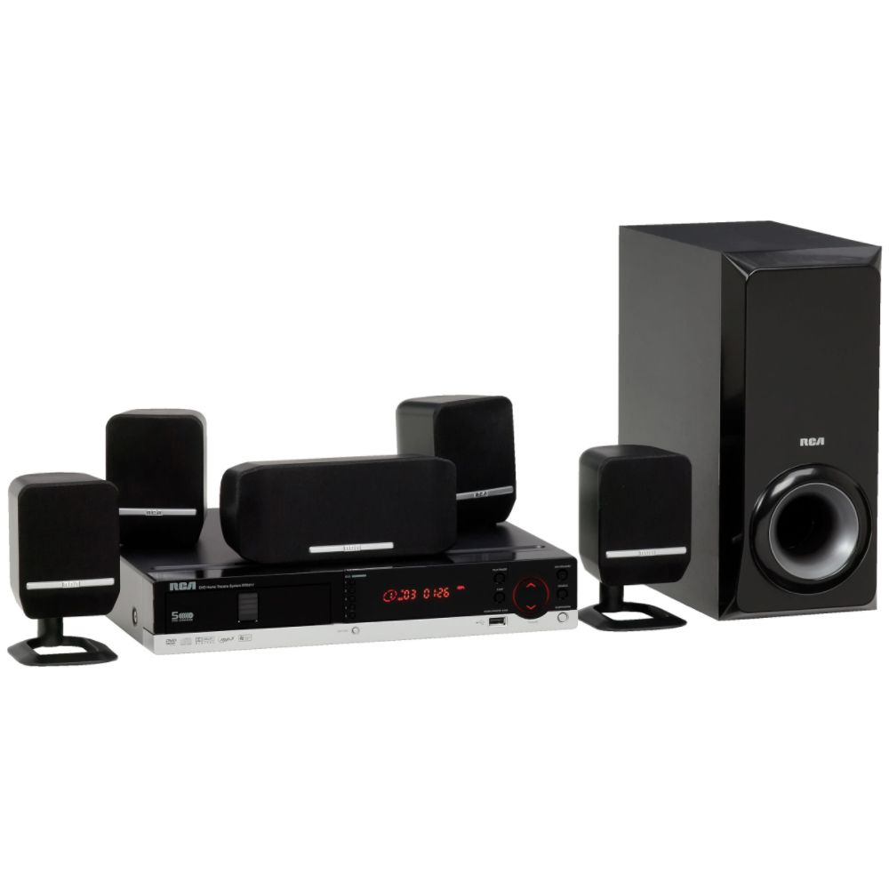 RCA - 5-Disc Home Theater System, 250W