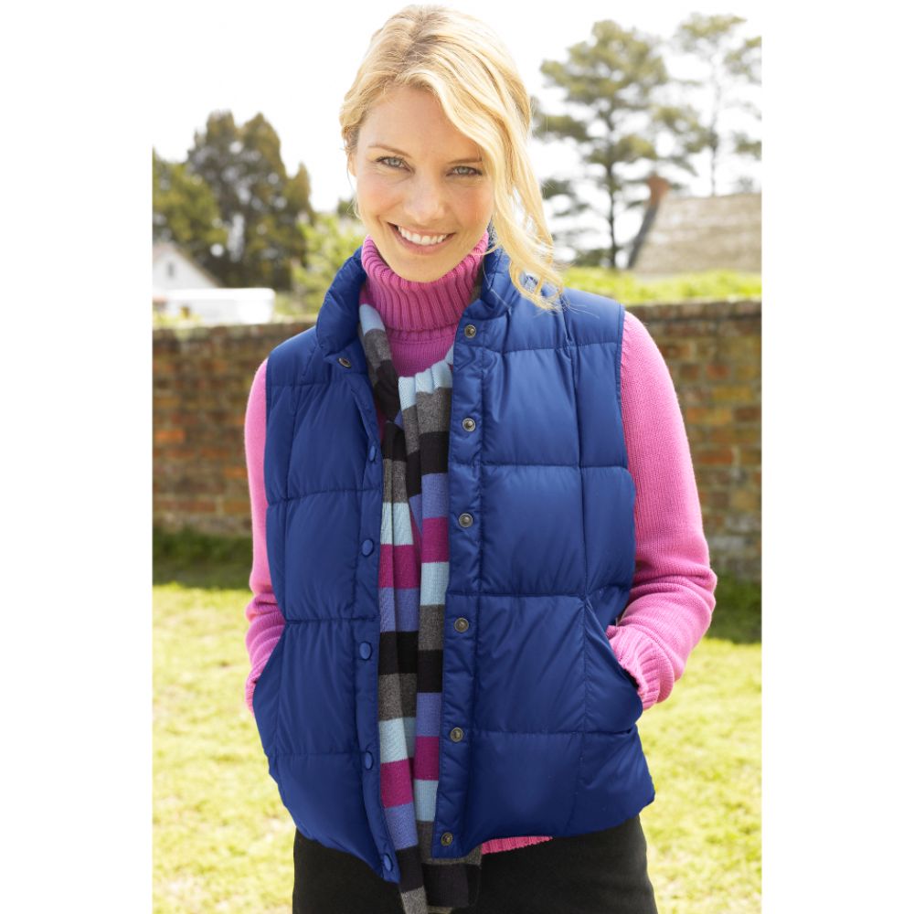 Lands End Women s Goose Down Vest Shop Your Way Online Shopping 