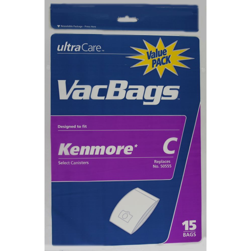 Ultracare Kenmore C Canister Vacuum Bags (Value Pack)