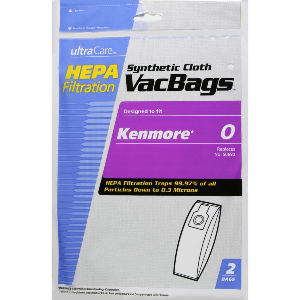 Ultracare Kenmore O Upright HEPA Vacuum Bags