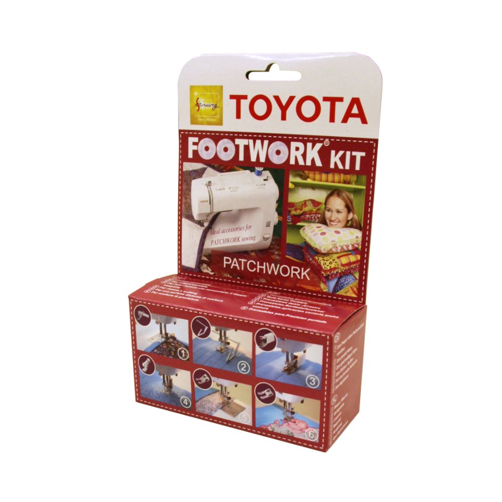 Toyota Sewing Machine Footwork Kit (Patchwork) at Kmart.com
