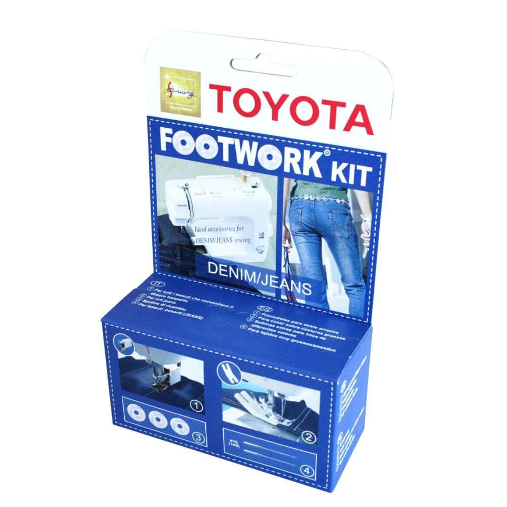 Toyota Sewing Machine Footwork Kit (Jeans/Denim) at Kmart.com