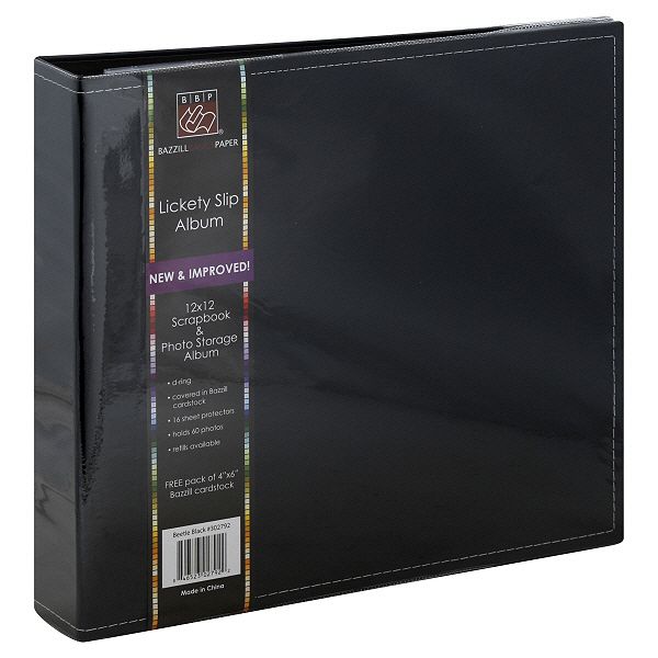 Bazzill Bazzill Basics Paper Scrapbook & Photo Storage Album, Lickety