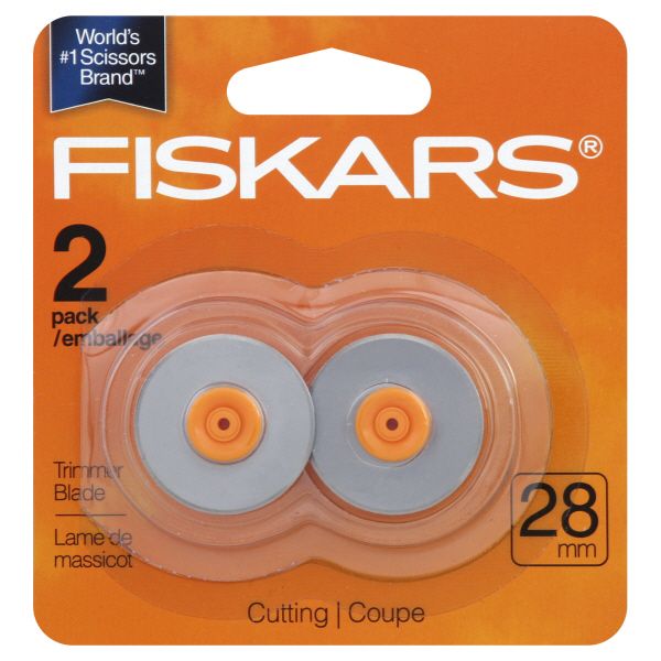 Fiskars Trimmer Blades 28 mm 2 blades