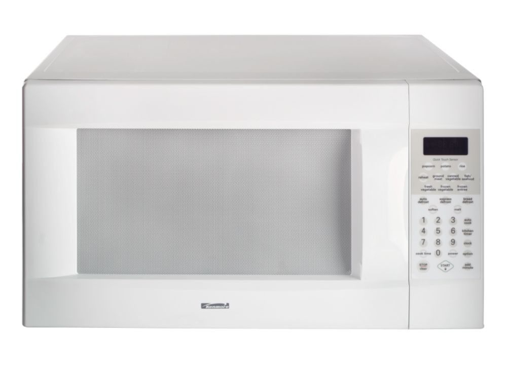 Kenmore Elite 23-7/8" 2.0 cu. ft. Countertop Microwave Oven with Sensor Cooking Controls (6646)