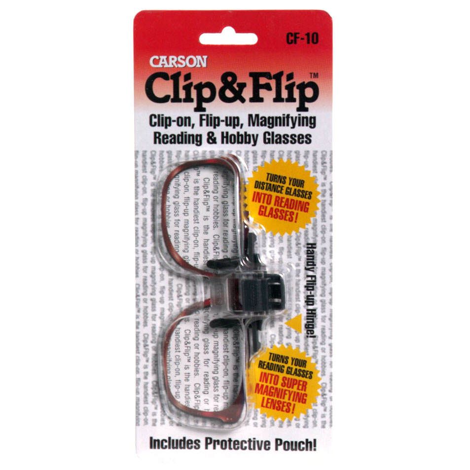 Carson Clip & Flip Magnifying, Reading & Hobby Glasses, 1 each at Kmart.com