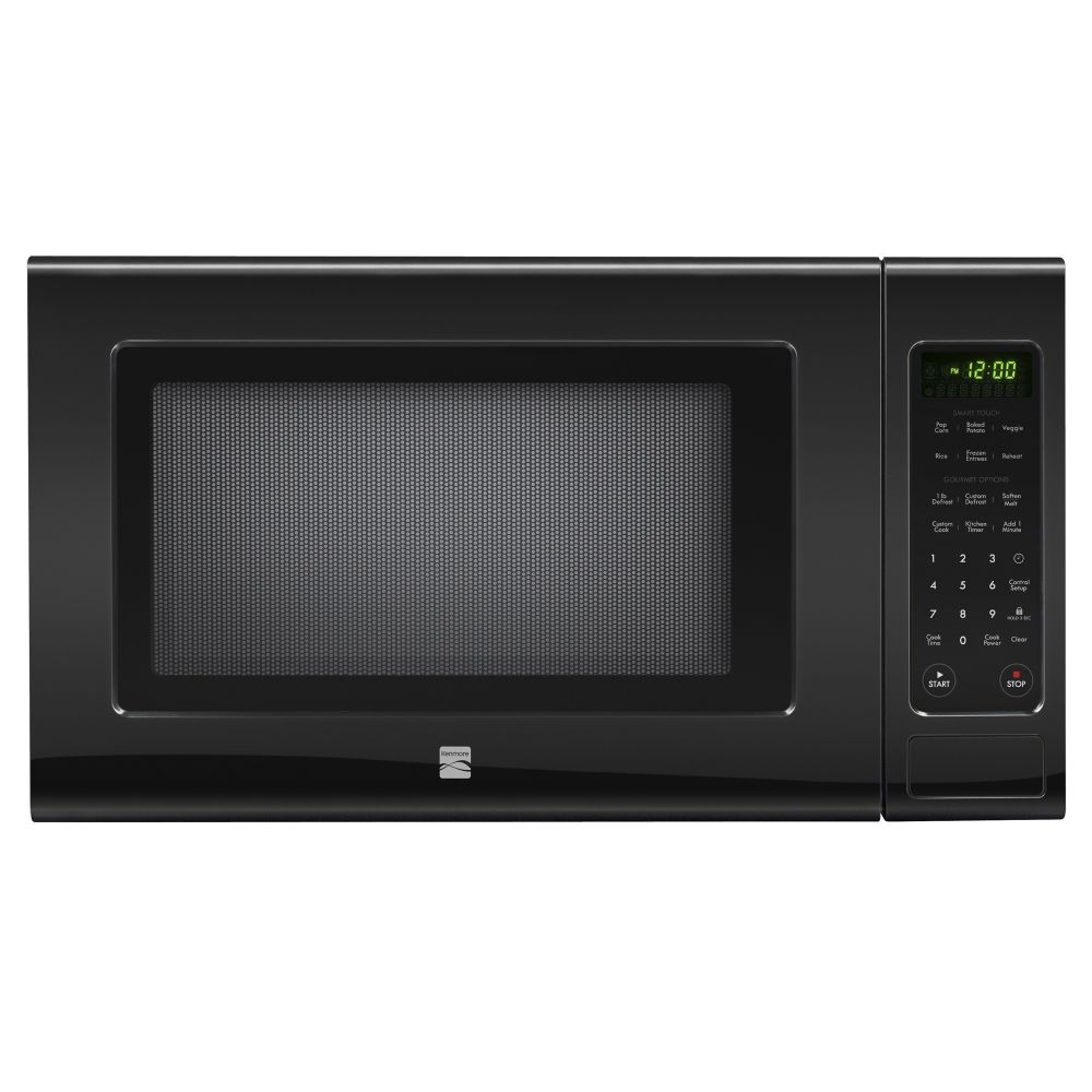 Kenmore 1.2 cu. ft. Countertop Microwave, Black (Model 6912) at Kmart.com