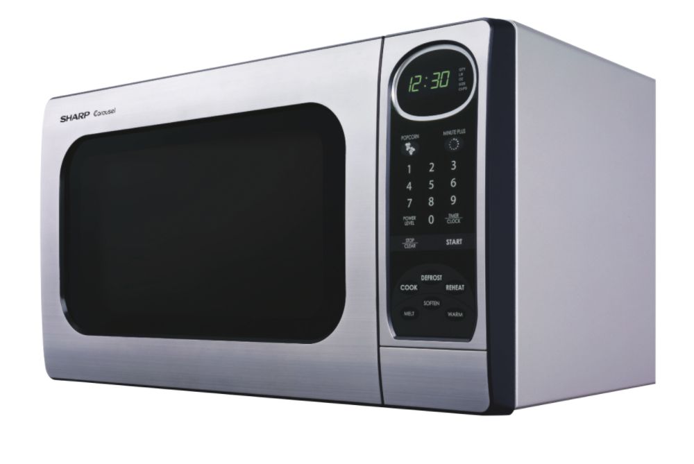 Sharp 20-1/2" 1.0 cu. ft. Countertop Microwave Oven (R-305K)