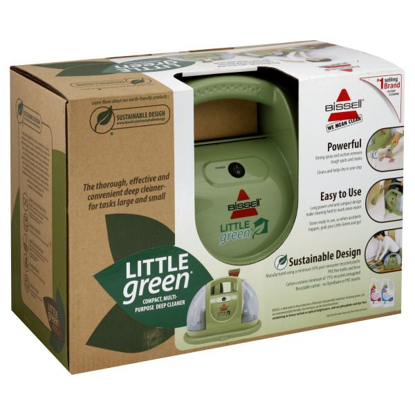 Bissell Little Green Deep Cleaner, Multi-Purpose, Compact, 1 deep cleaner