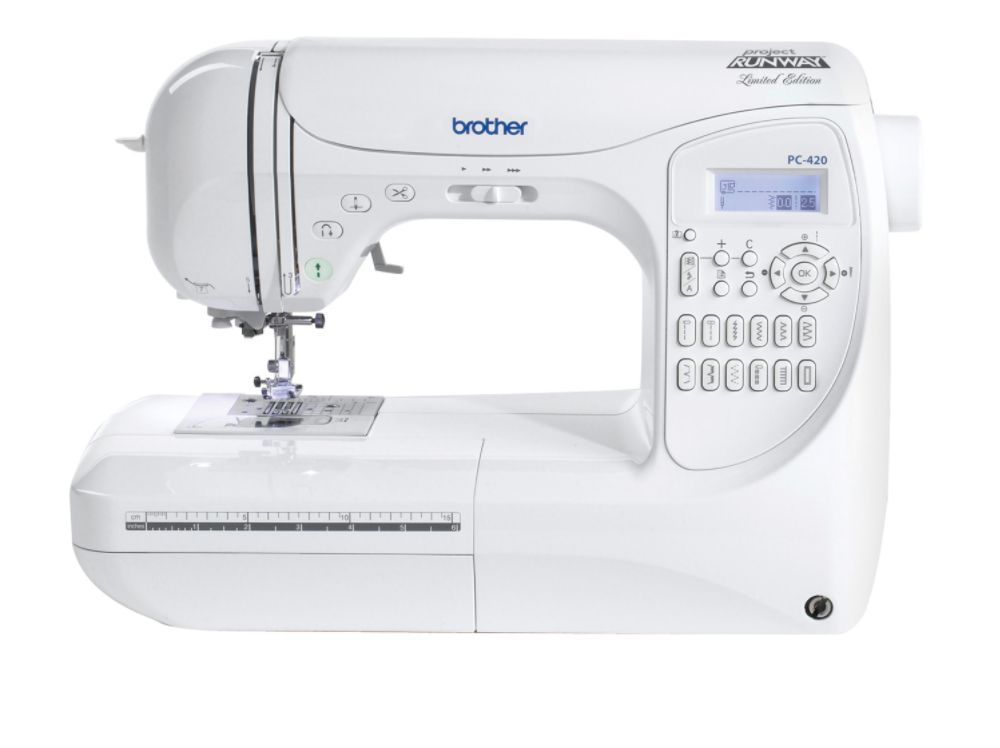 Brother Limited Edition Project Runway PC420PRW Electronic Sewing Machine