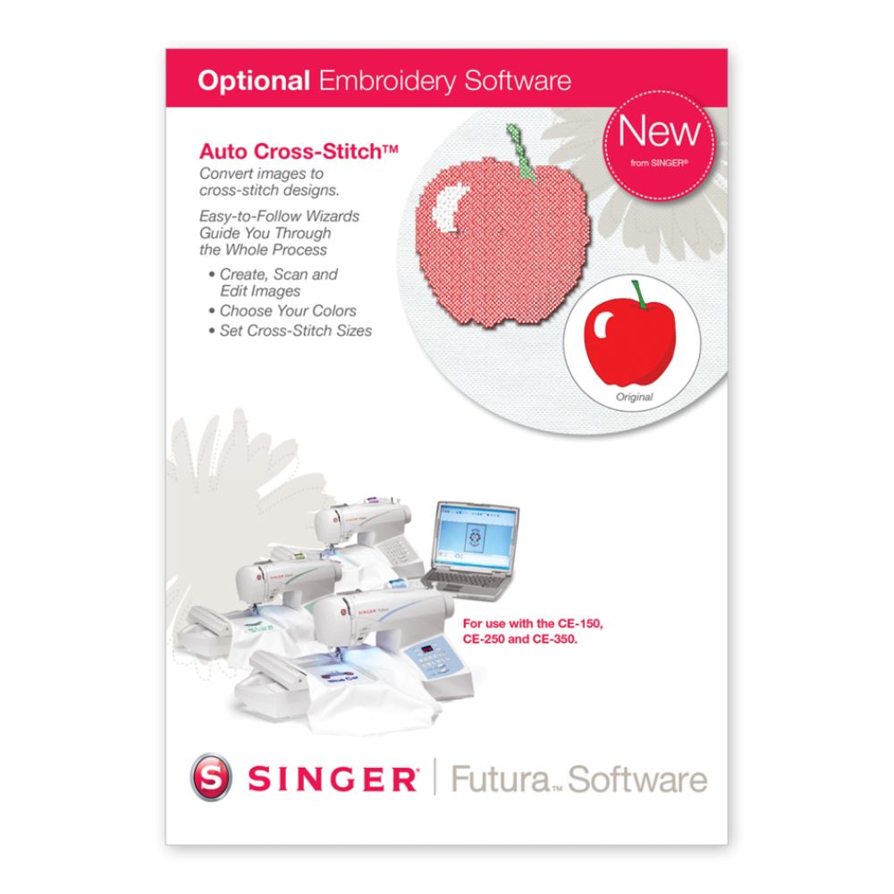 Singer Futura Software: CrossStitch at Kmart.com