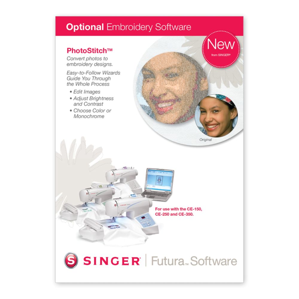 Singer Futura Software:  PhotoStitch at Kmart.com