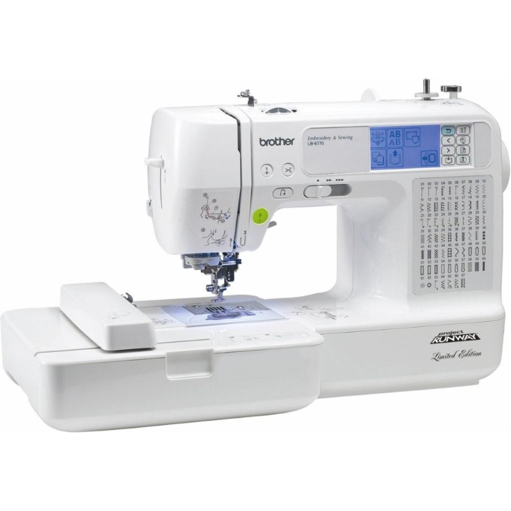 Brother Computerized Embroidery and Sewing Machine w/ 70 Built-In Embroidery...