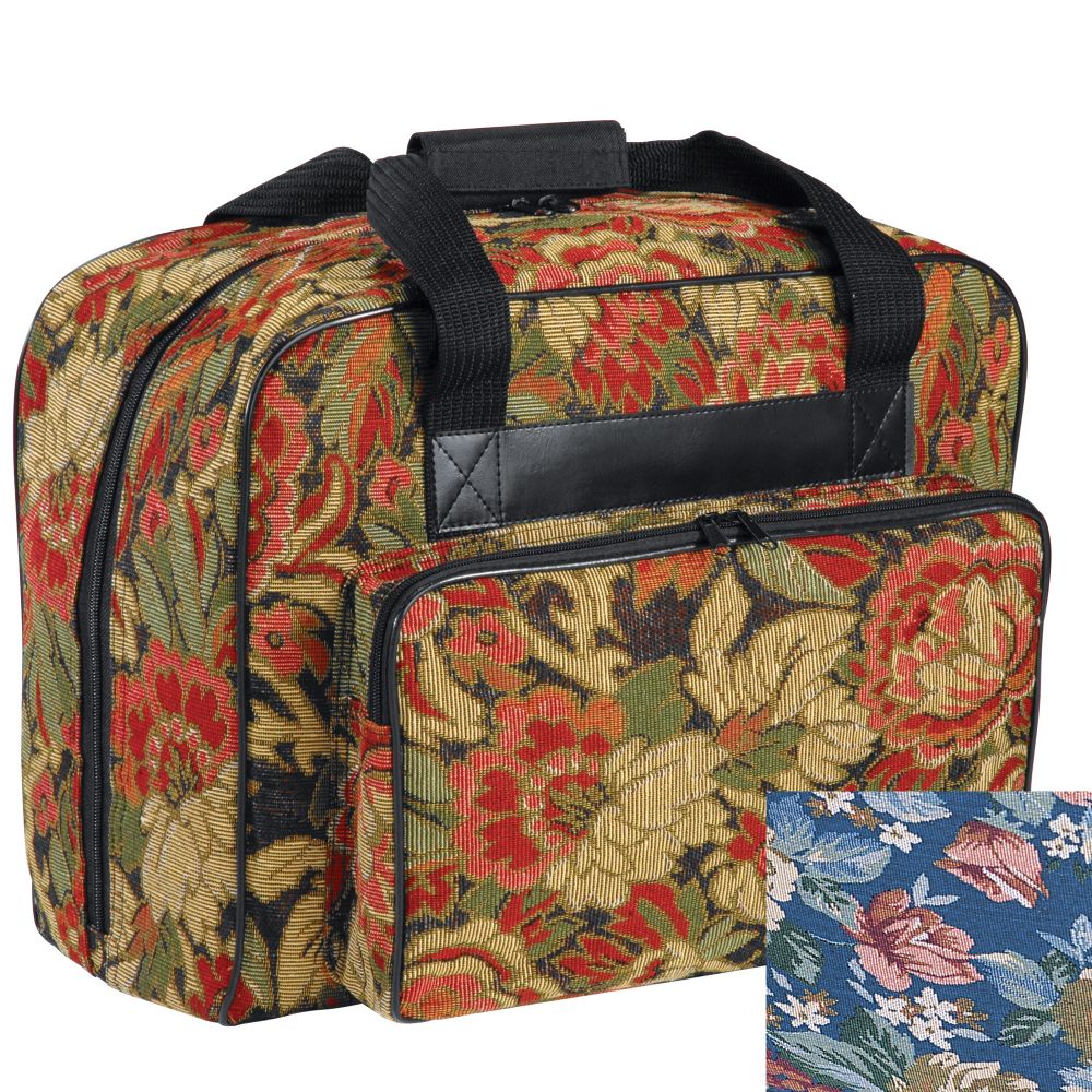 Hemline Standard sewing machine bag in blue floral at Sears.com