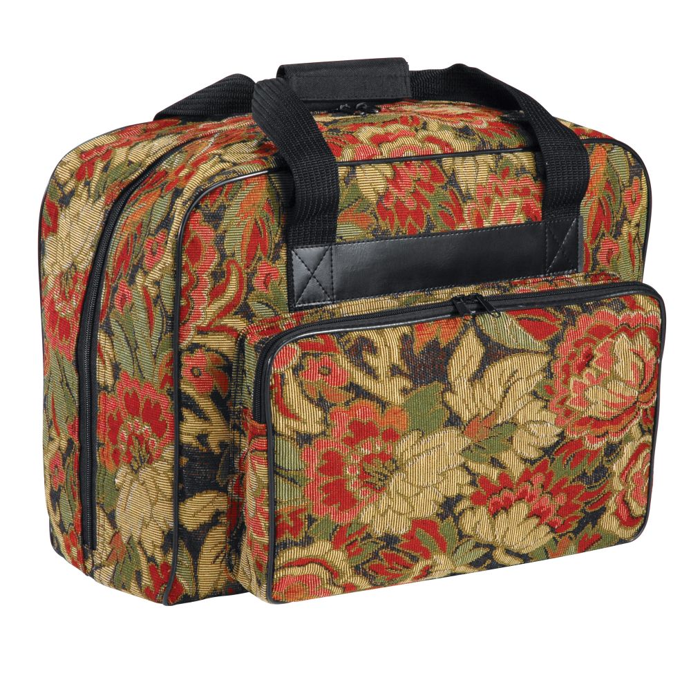 Hemline Standard sewing machine bag in burgundy floral at Sears.com