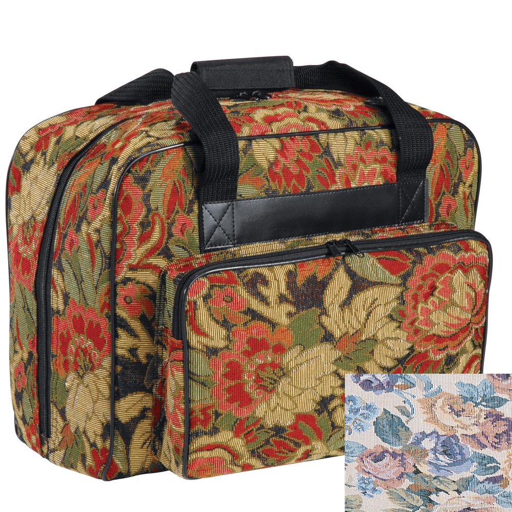 Hemline Standard sewig machine bag in cream floral at Kmart.com