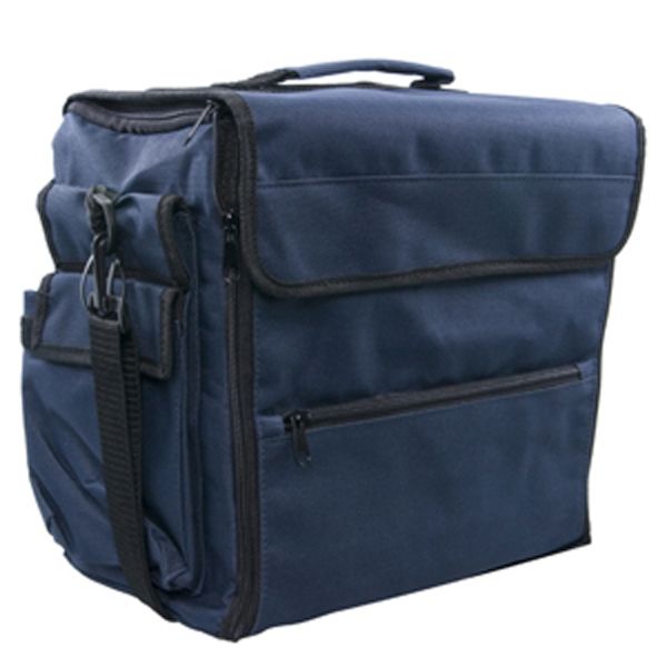 Hemline navy tote with crafter's organizer boxes at Sears.com