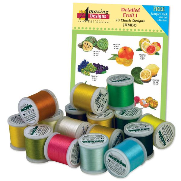 Amazing Designs Detailed Fruit w/ Madeira 18 spool giftbox at Kmart.com
