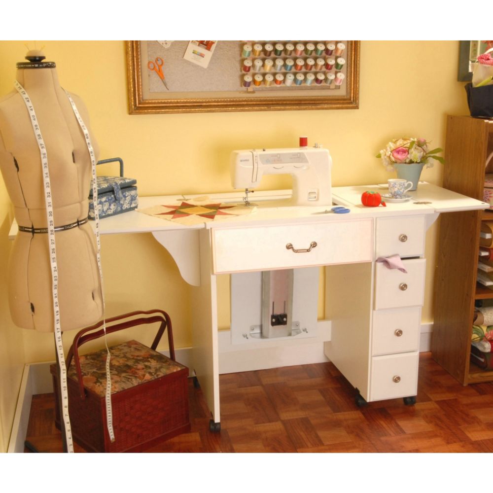 Arrow Sewing&nbsp; Sewing Cabinet Auntie Em, Crisp White