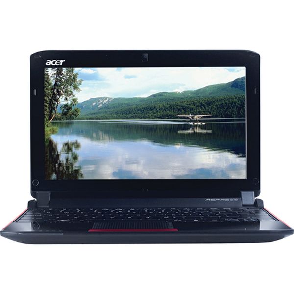 Acer Aspire One Intel Atom N450 Processor,10.1" LED Widescreen Display- Garnet Red
