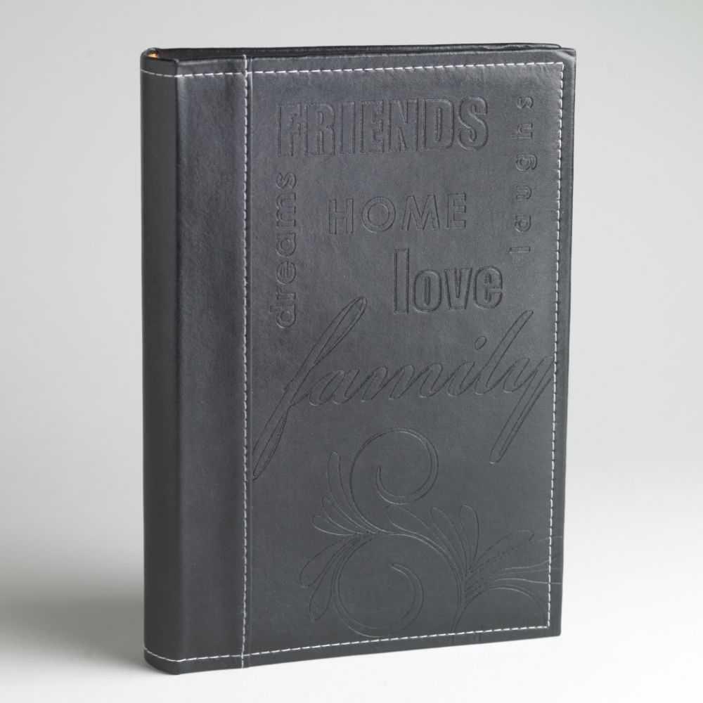 Friends and Family Embossed Faux-Leather Photo Album at Sears.com